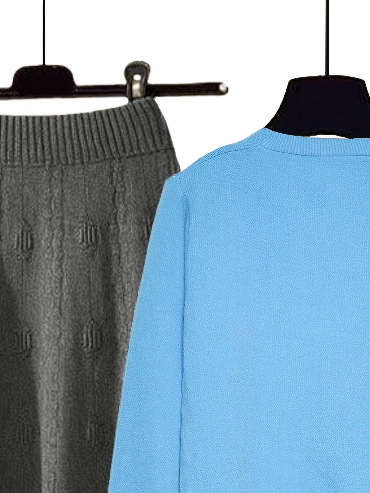 Women’s Knit Top & Skirt Set