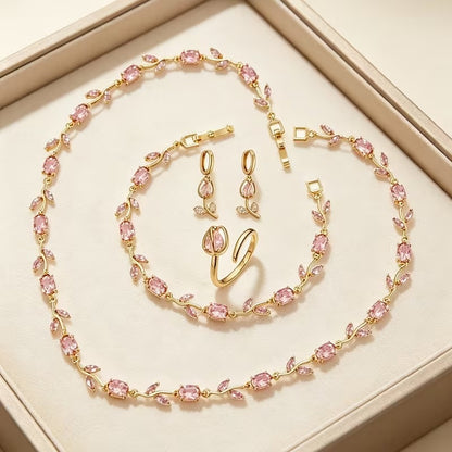Royal Tulip Crystal Jewelry Collection