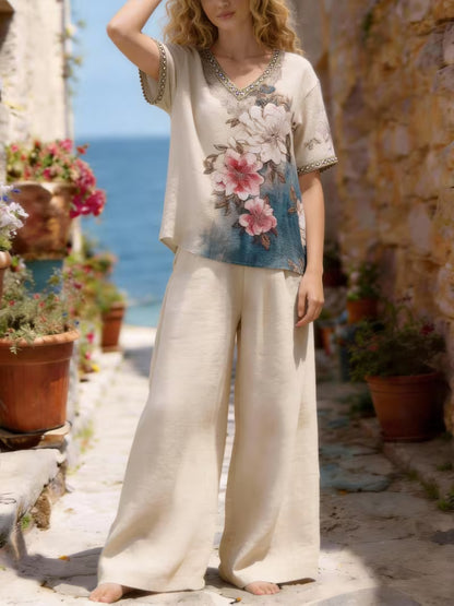 Boho Floral Vacation Set