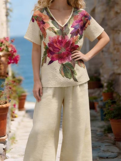 Boho Floral Vacation Set