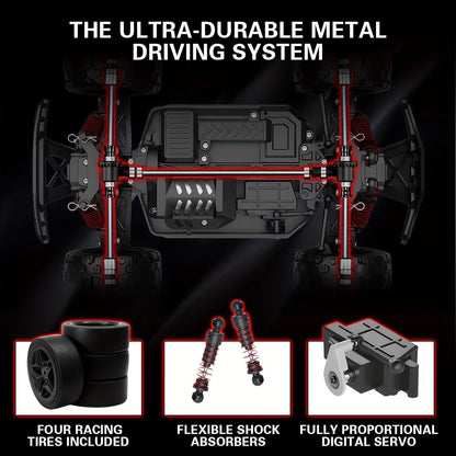 1:16 60KM/H High-Speed 4WD RC Drift Car – 2.4GHz Off-Road Racing Car