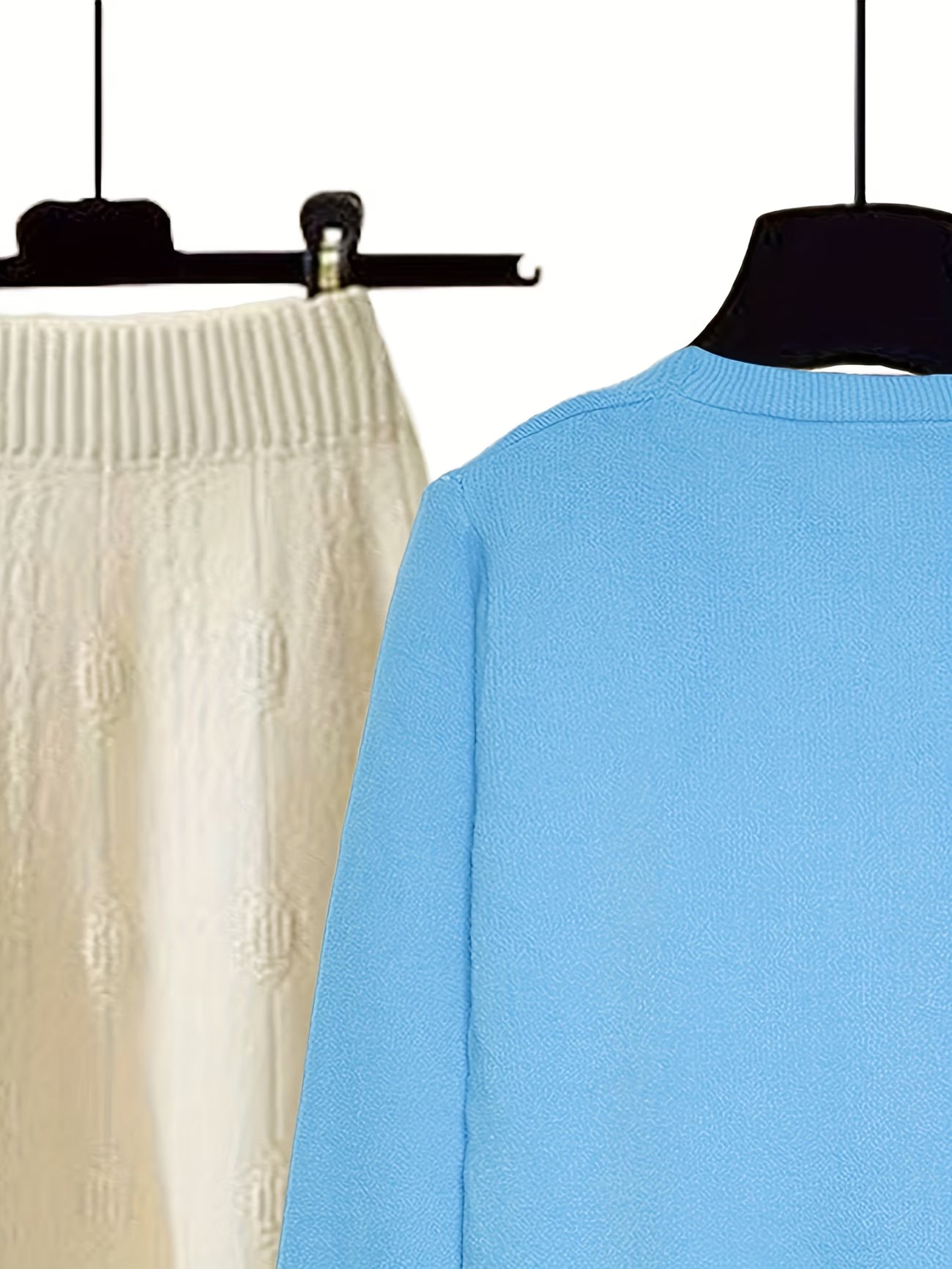 Women’s Knit Top & Skirt Set
