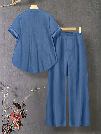 Veloura V-Neck Lounge Duo