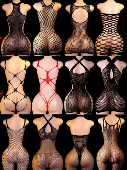 AllureNet Stretch Bodysuit Set