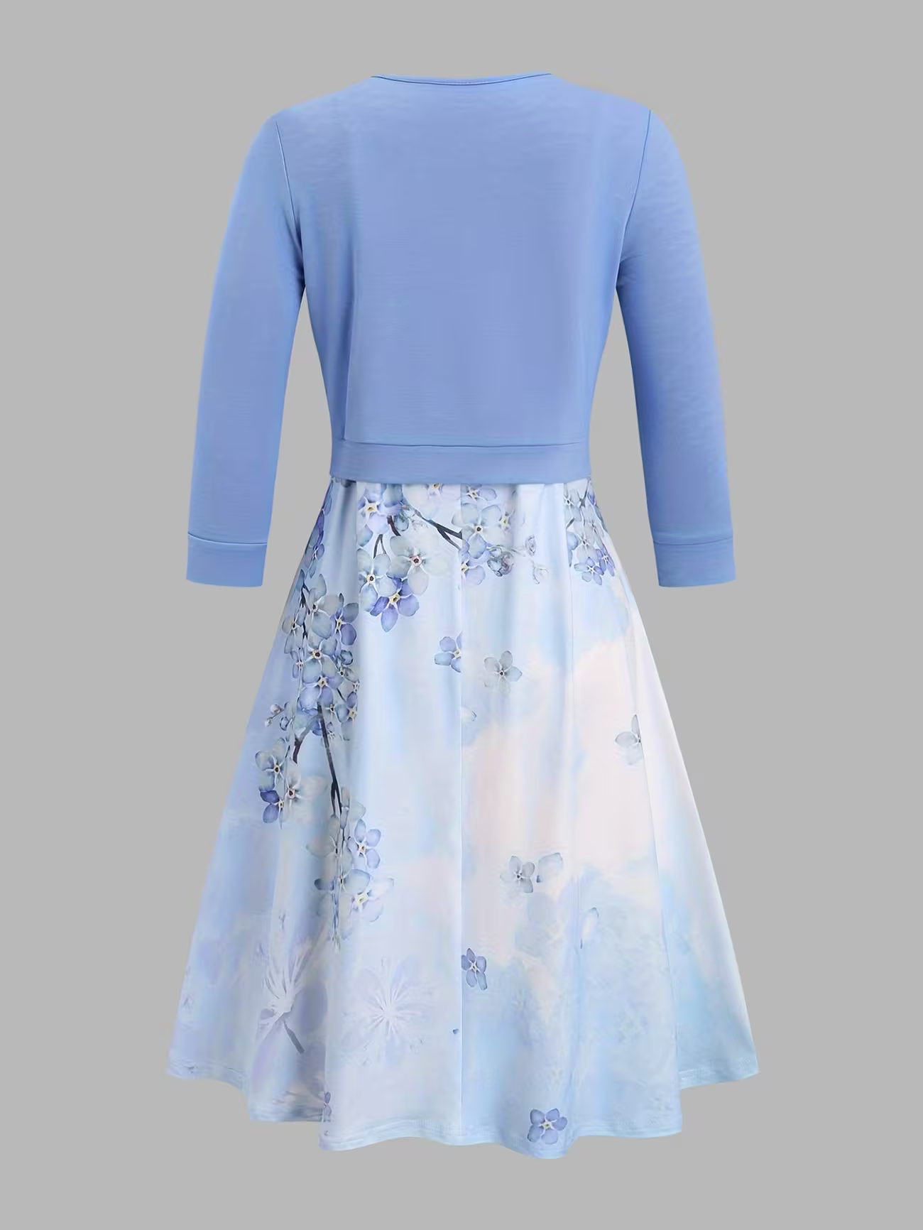 Women Elegant Top & Skirt Two-Piece Set