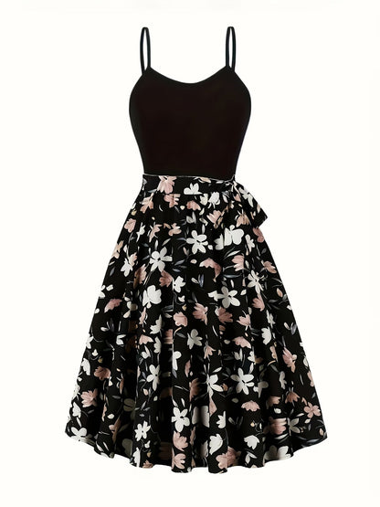 Long Sleeve Round Neck Top with Belt Bow Detail & Matching Skirt | Stylish Spring/Summer Party & Occasion Wear for Women