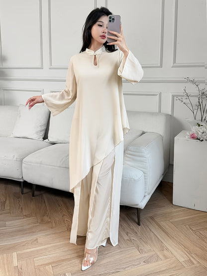 PearlMist Chiffon Outfit