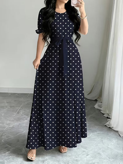 Floral Grace Waist Dress