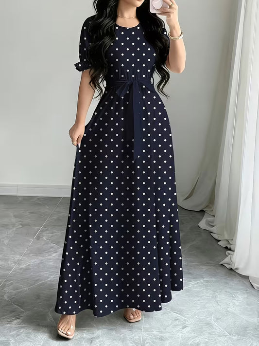 Floral Grace Waist Dress