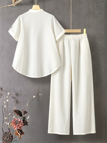 Veloura V-Neck Lounge Duo
