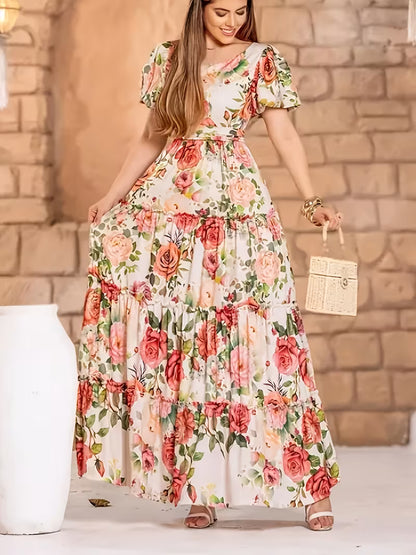 Floral Escape Midi Dress
