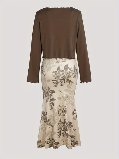 🍂 Autumn Retro Co-Ord Set