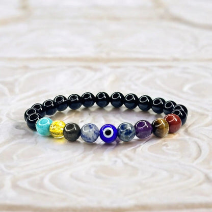 Premium 9 Stone Chakra Bracelet for Positive Vibes – Buy 1 Get 1 FREE