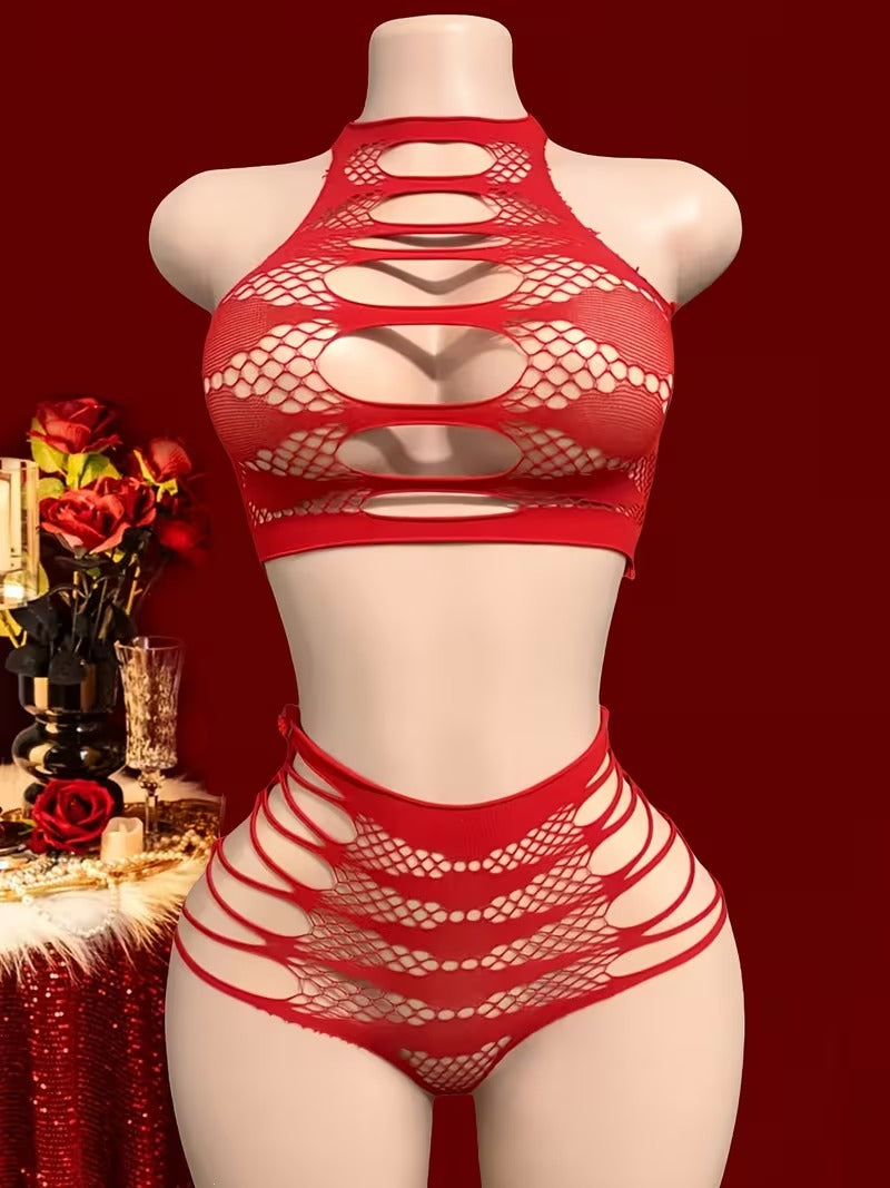 AllureNet Stretch Bodysuit Set