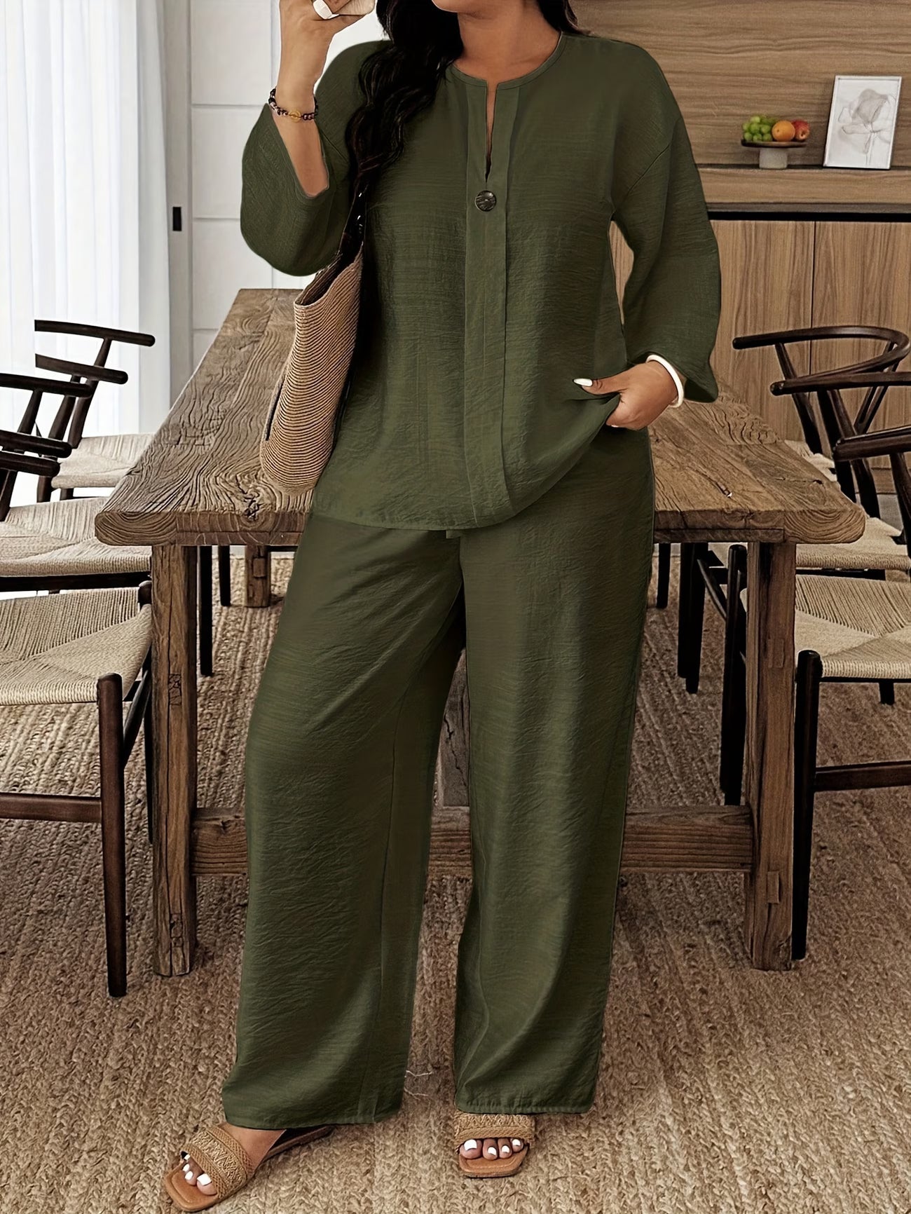 Autumn Relaxed Two-Piece Set