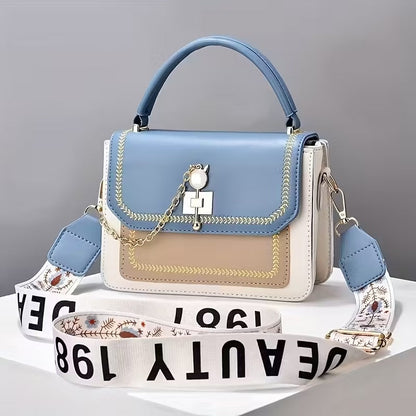 Handbag for Women, Trendy Small Square Bag, Fashionable Crossbody Bag, Versatile Shoulder Bag in Korean Style