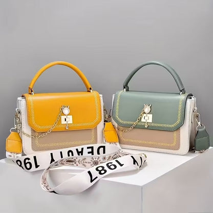 Handbag for Women, Trendy Small Square Bag, Fashionable Crossbody Bag, Versatile Shoulder Bag in Korean Style