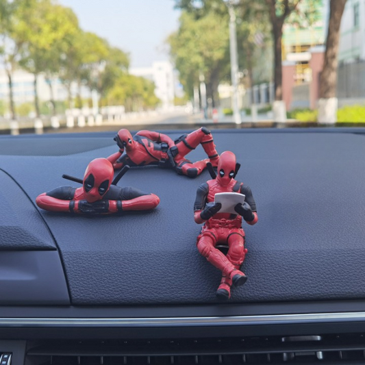 Buy 1 get 1 free Deadpool Mini Action Figures Set – Toys for Desk & Car Decor