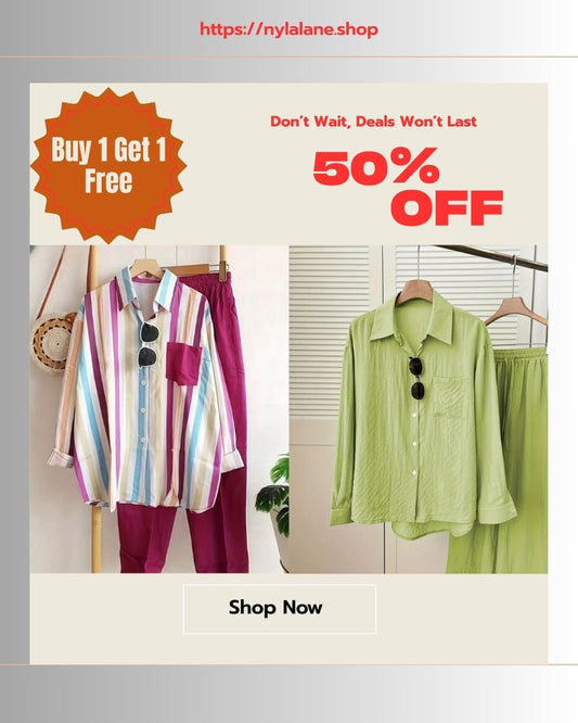 Buy 1 Get 1 Co-Ord Deal