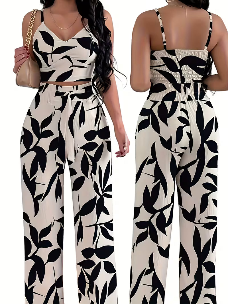 Elegant Printed Co-Ord Set💖