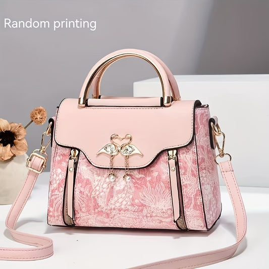 Elara Printed Shoulder Bag