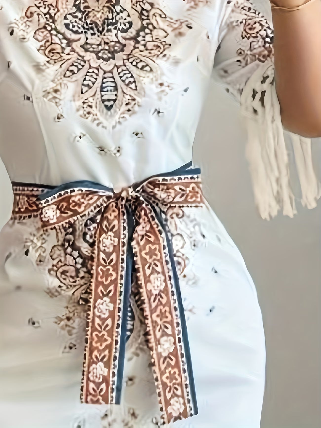 Elegant Floral Print dress