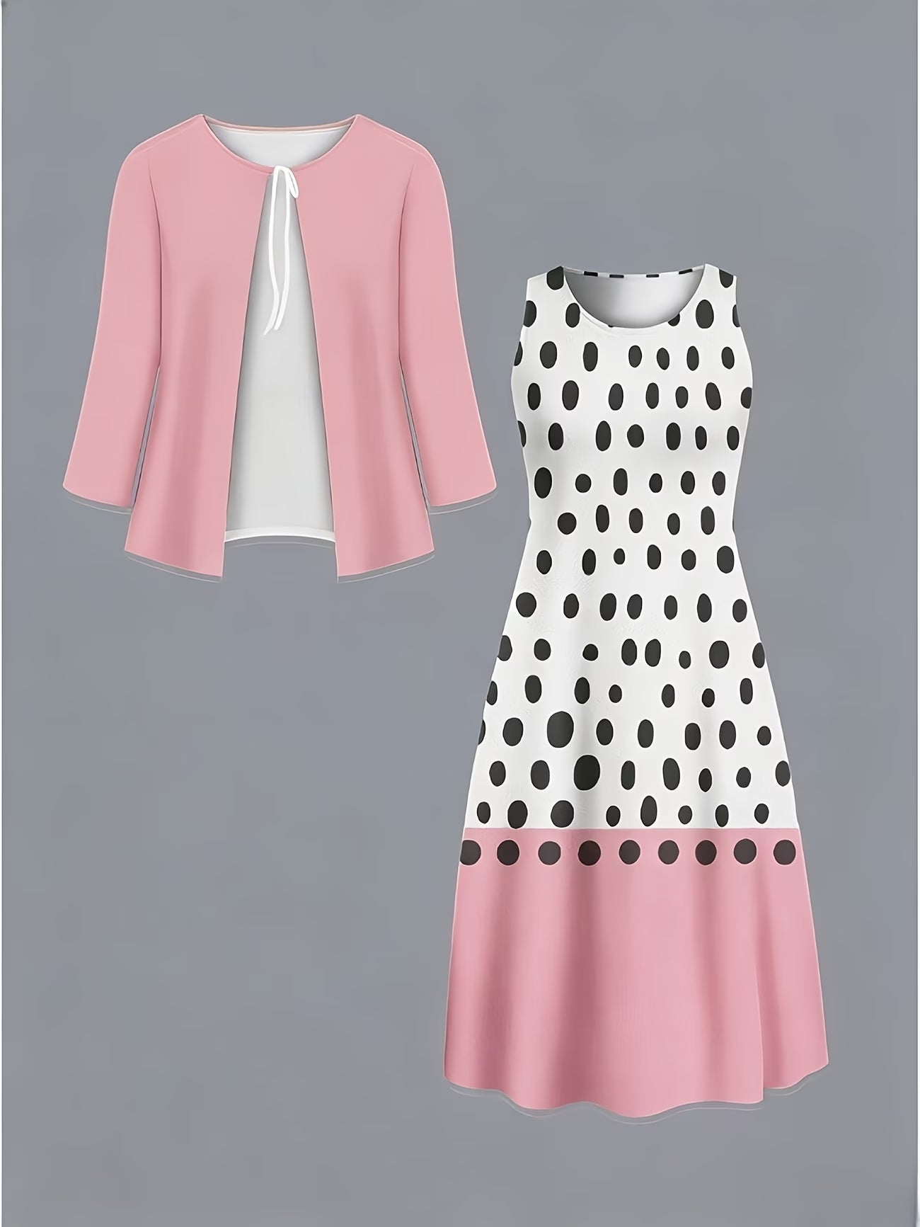 Floral Elegance Maxi Co-Ord Set