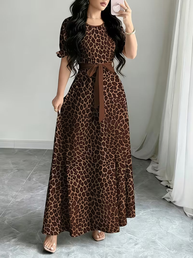 Floral Grace Waist Dress