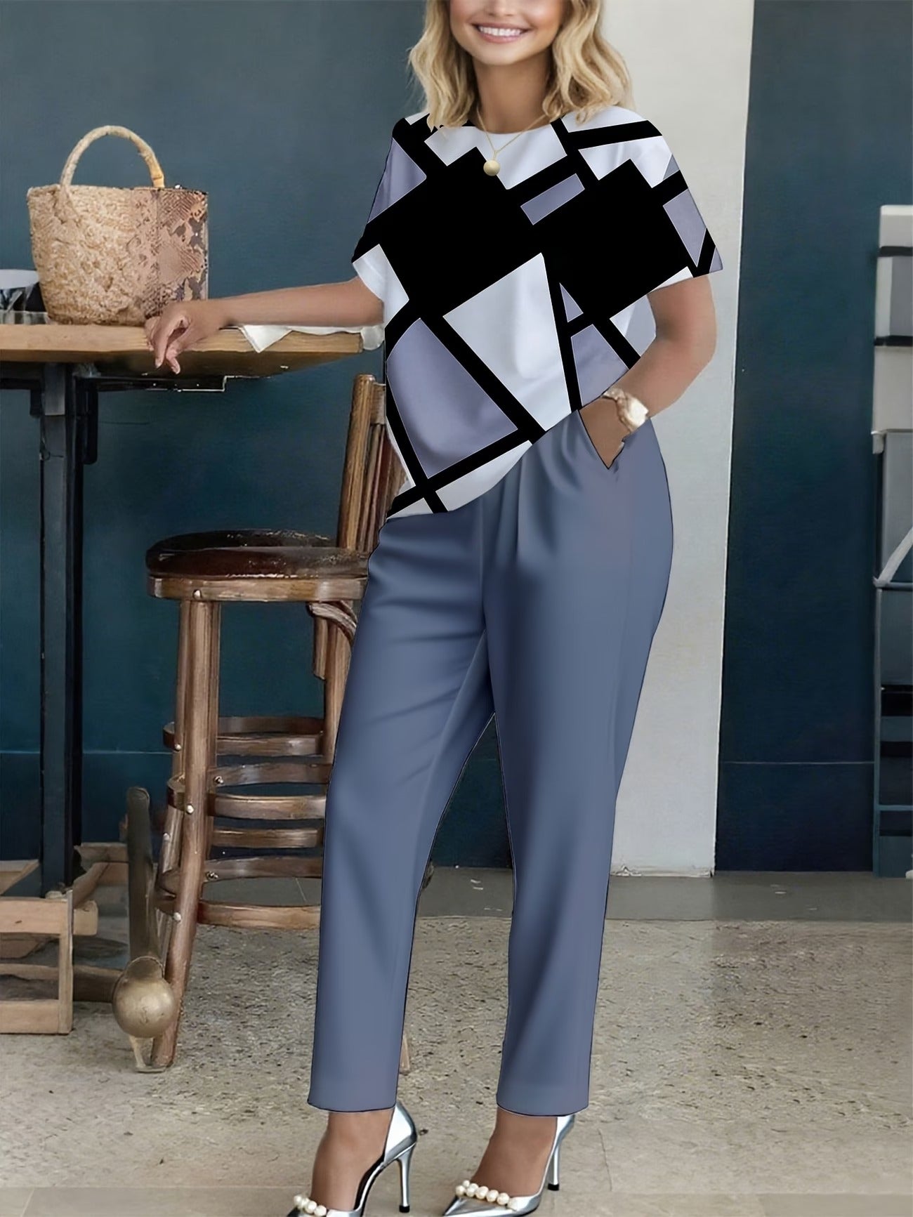 Daily Charm Floral Outfit