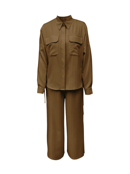 Autumn Comfort Collared Co-Ord Set