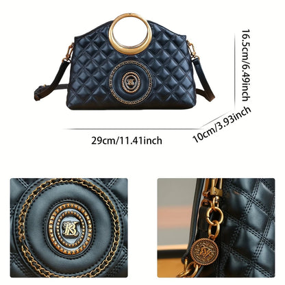 Elara Quilted Crossbody Bag