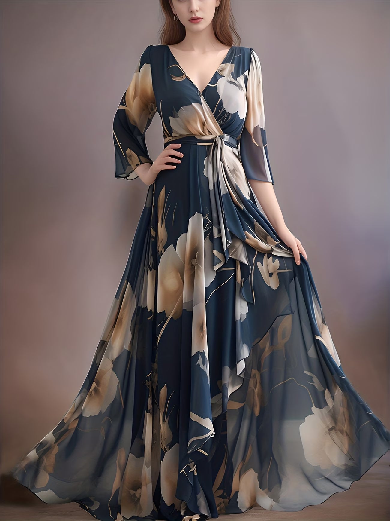 Floral Escape Midi Dress