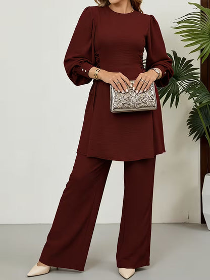 Middle Eastern Arabian 2pcs Abaya Set