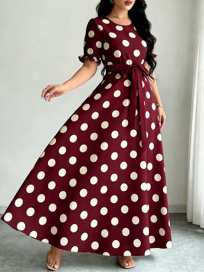 Floral Grace Waist Dress