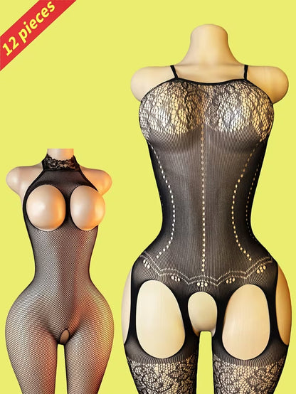 AllureNet Stretch Bodysuit Set