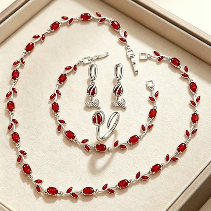 Royal Tulip Crystal Jewelry Collection