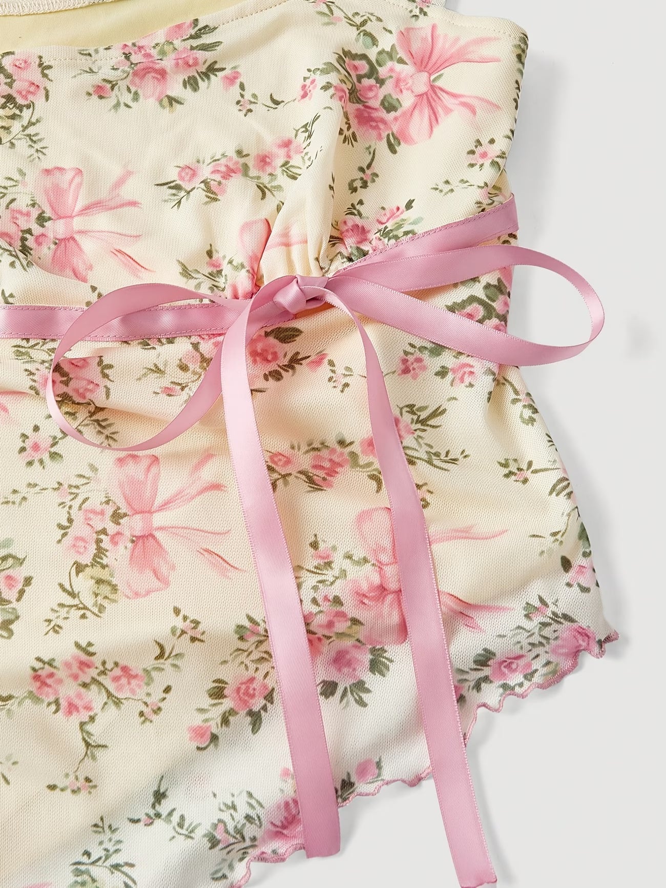 🌸 Bow Co-Ord Skirt Set