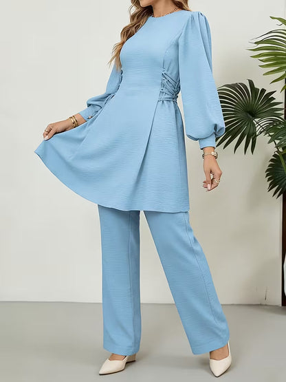 Middle Eastern Arabian 2pcs Abaya Set