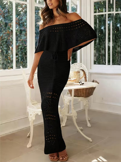 Vacay Muse Off-Shoulder Dress