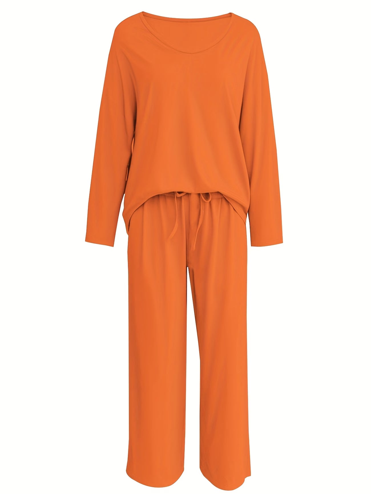 Luxury Directional Wide-Leg Co-Ord Set