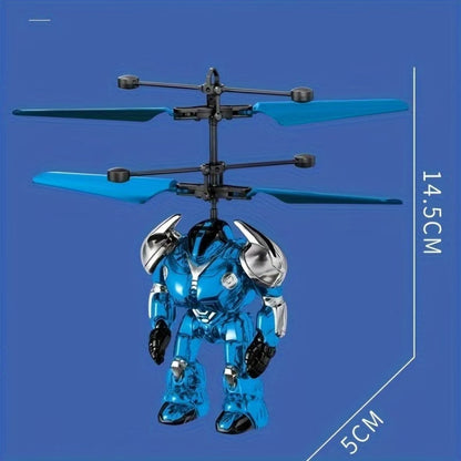 Handheld Flying Toy with Lights & Spray Effect