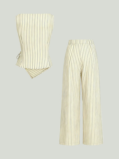 Luxe Pinstripe Co-Ord Set🖤