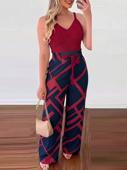 Elegant Printed Co-Ord Set💖