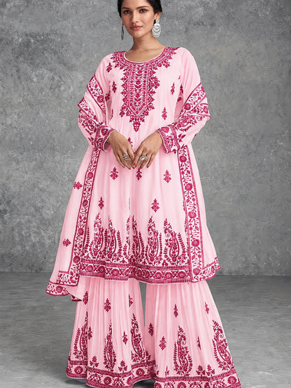Floral Elegance Women's Matching Top & Pants Set