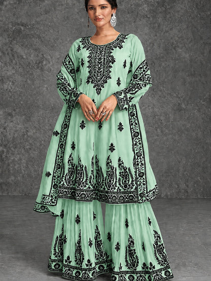 Floral Elegance Women's Matching Top & Pants Set