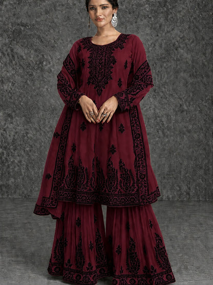 Floral Elegance Women's Matching Top & Pants Set