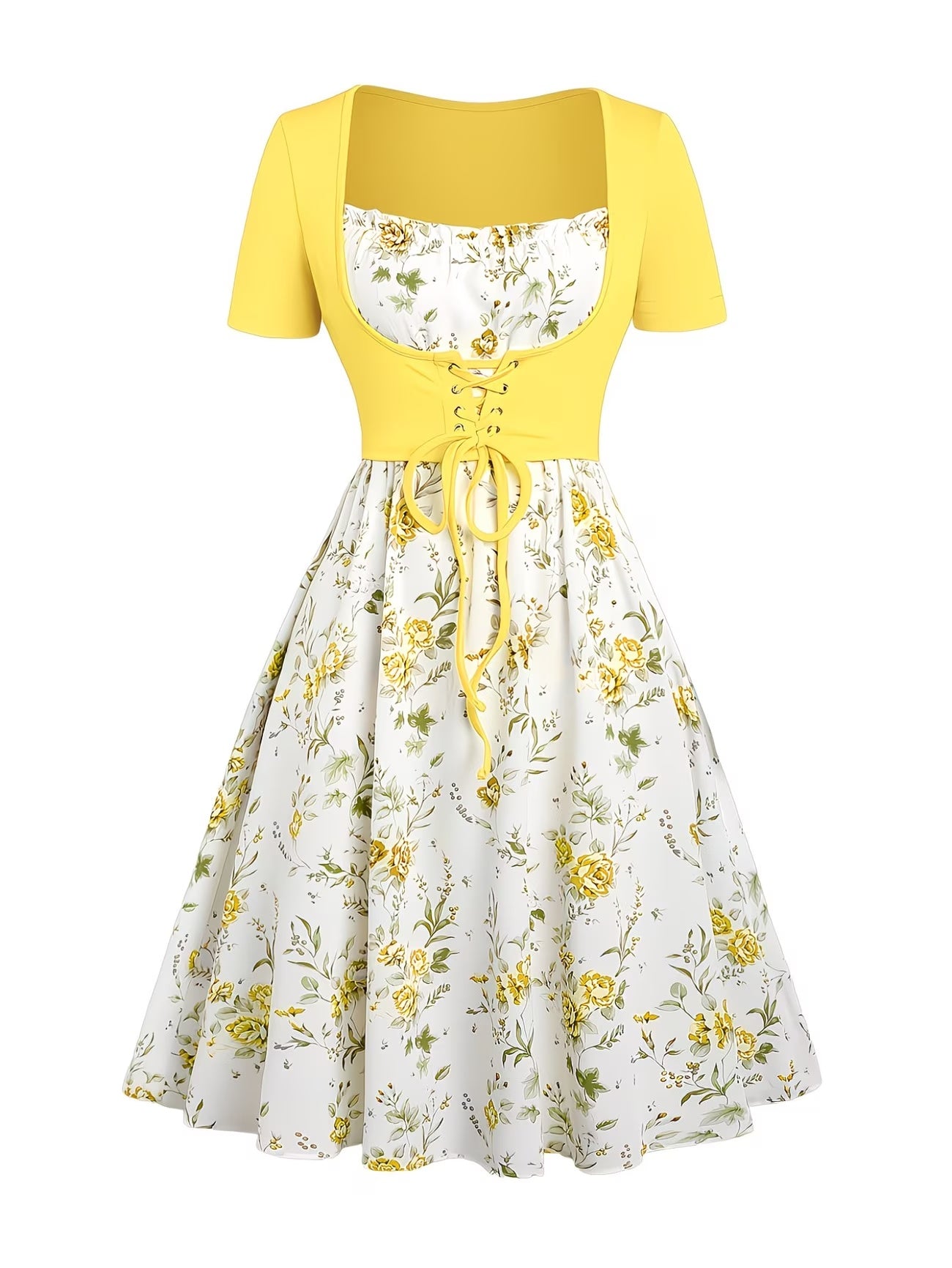 Women's Floral Halter Dress & Cardigan Set