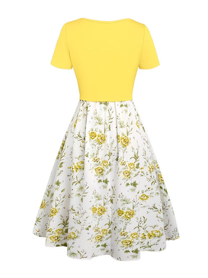 Women's Floral Halter Dress & Cardigan Set