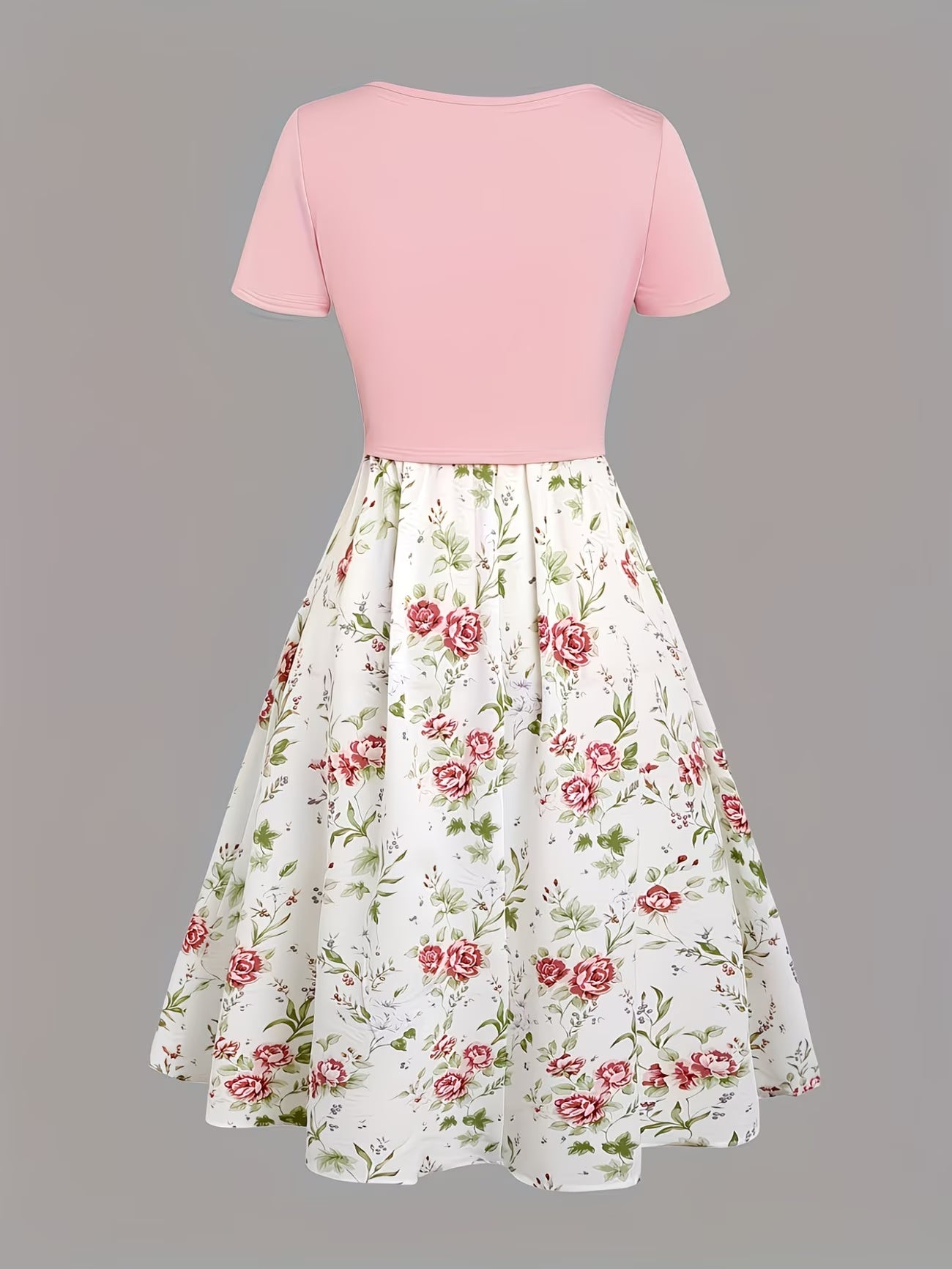 Women's Floral Halter Dress & Cardigan Set