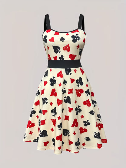 Women's Floral Halter Dress & Cardigan Set